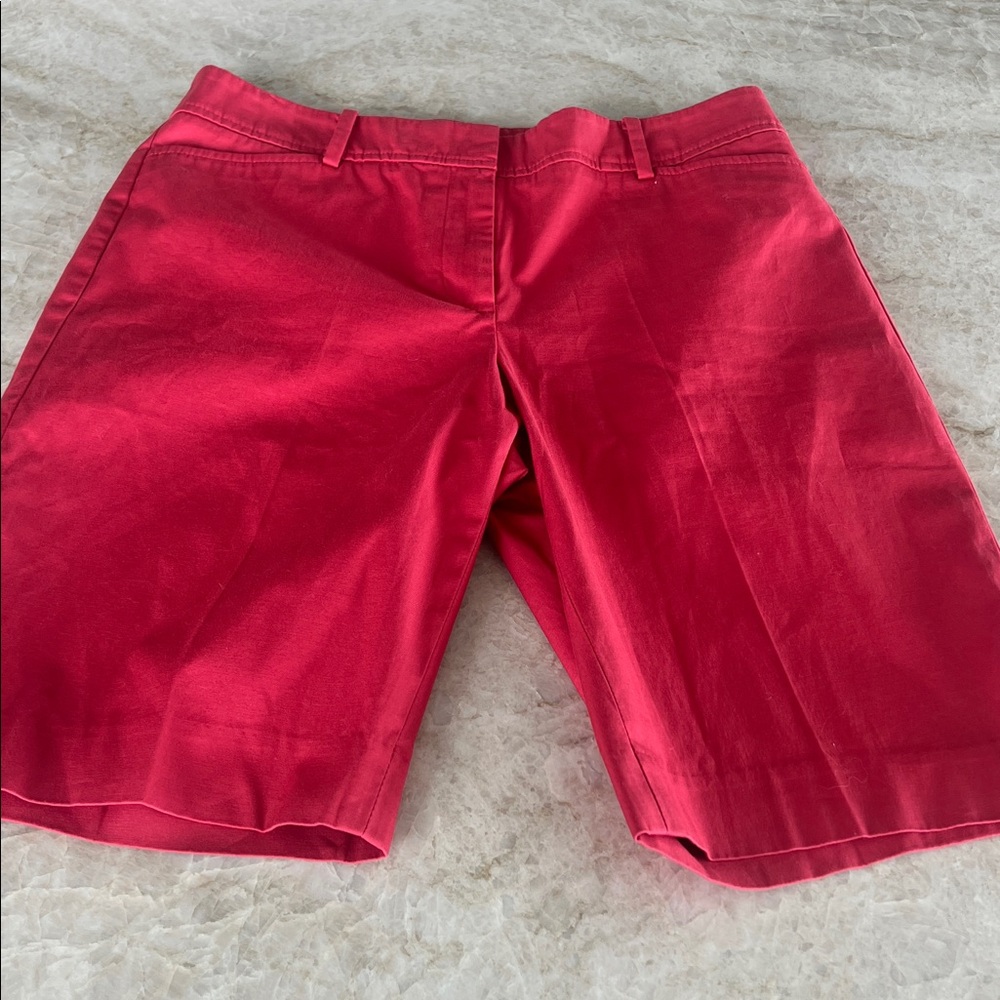 Talbots Shorts 10.5” Perfect Short Size 6 NEW Classic Cotton Spandex